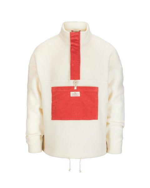 Amundsen Vagabond Cord Fleece Natural/Weathered Red