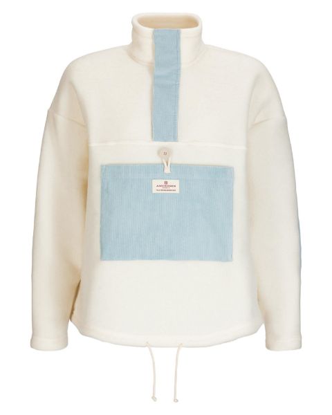 Amundsen Vagabond Cord Fleece Womens Natural/Blue Sky