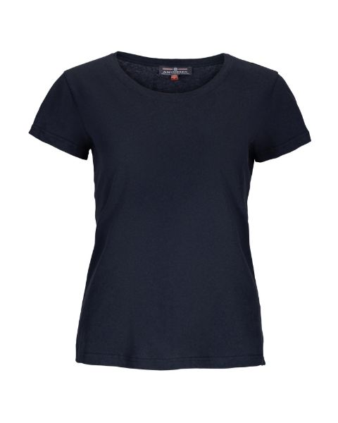 Amundsen Linen Tee Womens Faded Navy