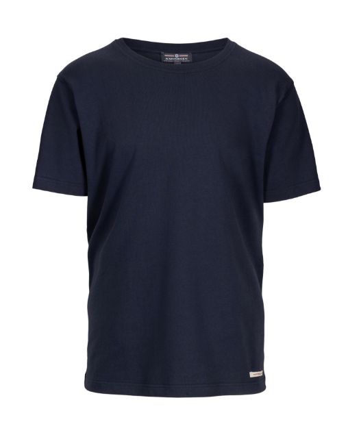 Amundsen Oslo Tee Faded Navy