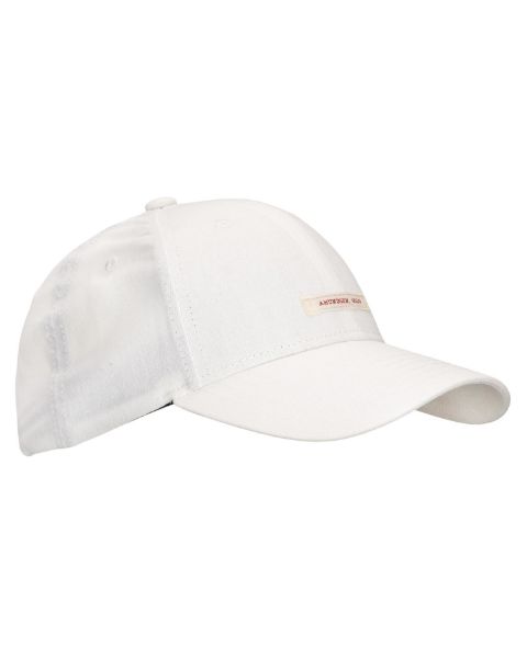 Amundsen Linen Patch Cap White