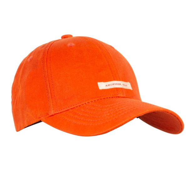 Amundsen Waxed Cotton Cap Red Clay/Patch