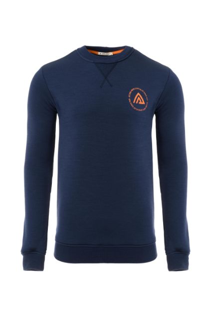 Aclima FleeceWool V2 Crewneck Navy Blazer