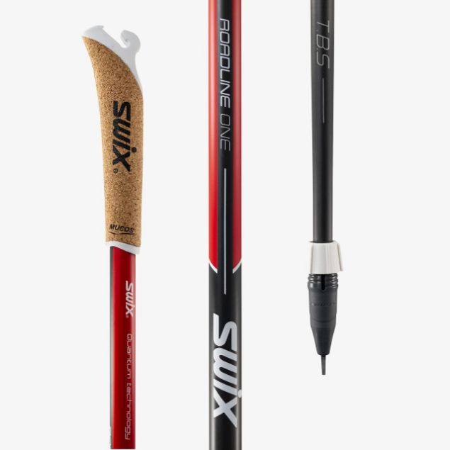 Swix Roadline 1 Rulleskistav Black/Red