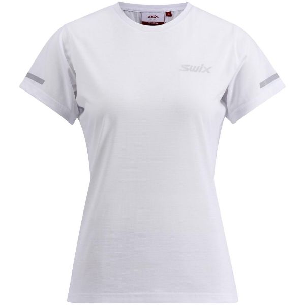 Swix Pace Short Sleeve Womens Bright White