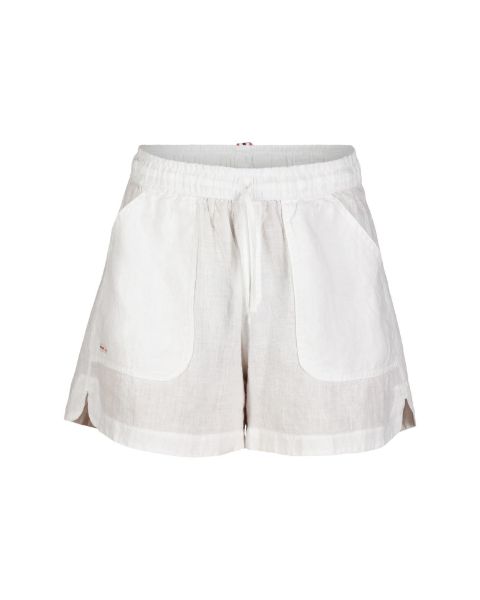 Amundsen Safari Linen Shorts Womens Natural