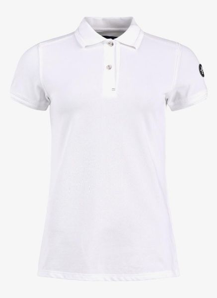 Pelle P Crew Polo Womens White