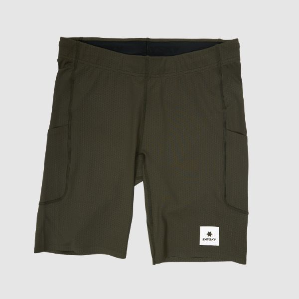 Saysky Combat+ Short Tights 9'' Green