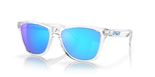 Oakley Frogskins Crystal Clear w/Prizm Sapphire
