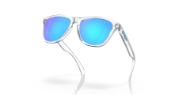 Oakley Frogskins Crystal Clear w/Prizm Sapphire