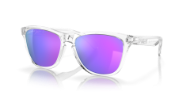Oakley Frogskins Polished Clear w/Prizm Violet