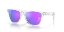 Oakley Frogskins Polished Clear w/Prizm Violet
