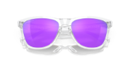 Oakley Frogskins Polished Clear w/Prizm Violet