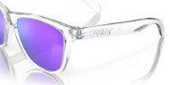 Oakley Frogskins Polished Clear w/Prizm Violet