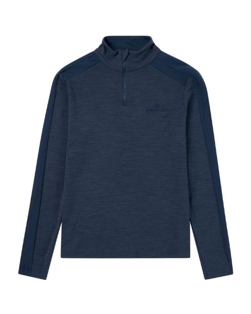 Amundsen 5Mila Half Zip Womens Faded Navy