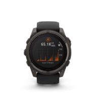 Garmin Fenix 8 51mm Sapphire Solar Carbon Gray/Black 