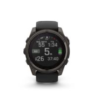 Garmin Fenix 8 51mm Sapphire Solar Carbon Gray/Black 