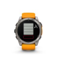 Garmin Fenix 8 47mm Amoled Sapphire Titan/Orange 