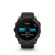 Garmin Fenix 8 47mm Amoled Sapphire Carbon Gray/Black 