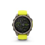 Garmin Fenix 8 47mm Sapphire Solar Titan/Yellow 