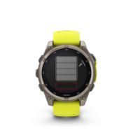 Garmin Fenix 8 47mm Sapphire Solar Titan/Yellow 