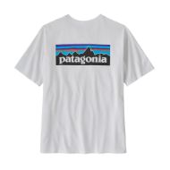 Patagonia P-6 Logo Responsibili-Tee White