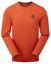 Rab Basecamp Logo Badge LS Tee Red Clay