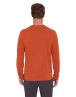 Rab Basecamp Logo Badge LS Tee Red Clay