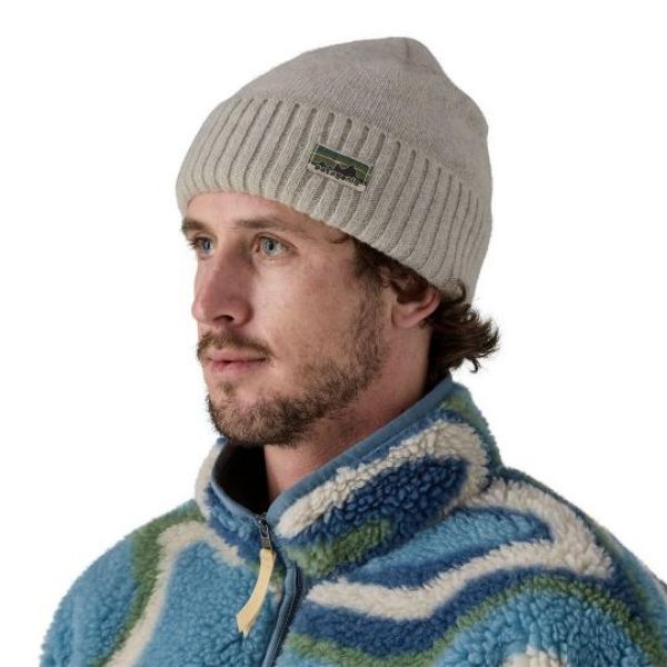 Patagonia Brodeo Beanie OG Legacy Label/Crips Grey 
