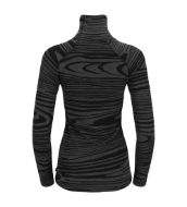Aclima WarmWool Roll Neck Womens Black Motion