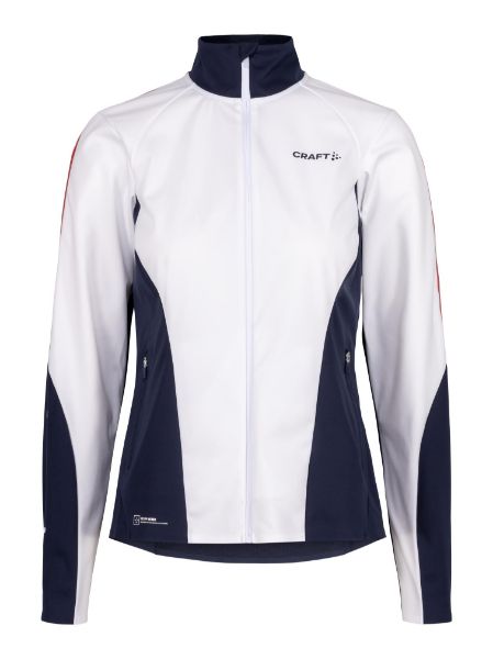 Craft Nor Pro Nordic Race Jacket 2 Womens Blaze/White