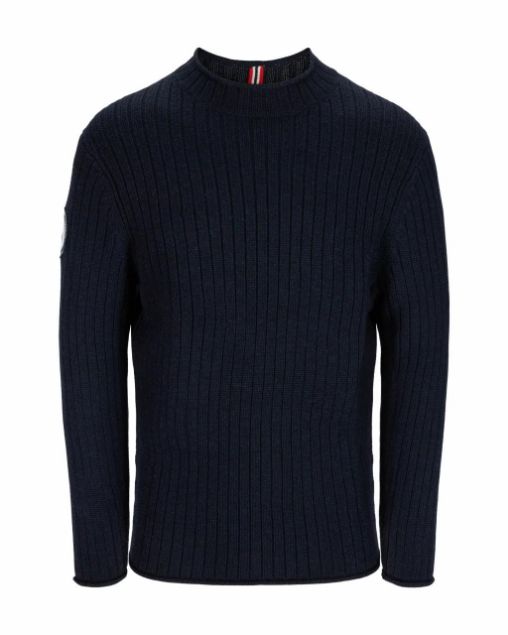 Amundsen Roald Roll Neck Faded Navy