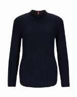 Amundsen Roald Roll Neck Womens Faded Navy