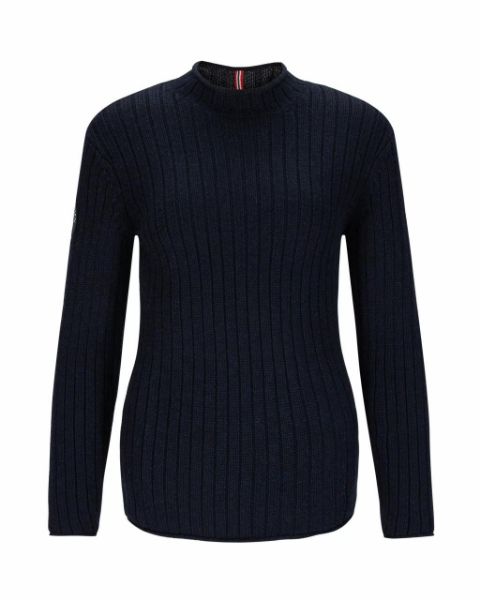 Amundsen Roald Roll Neck Womens Faded Navy