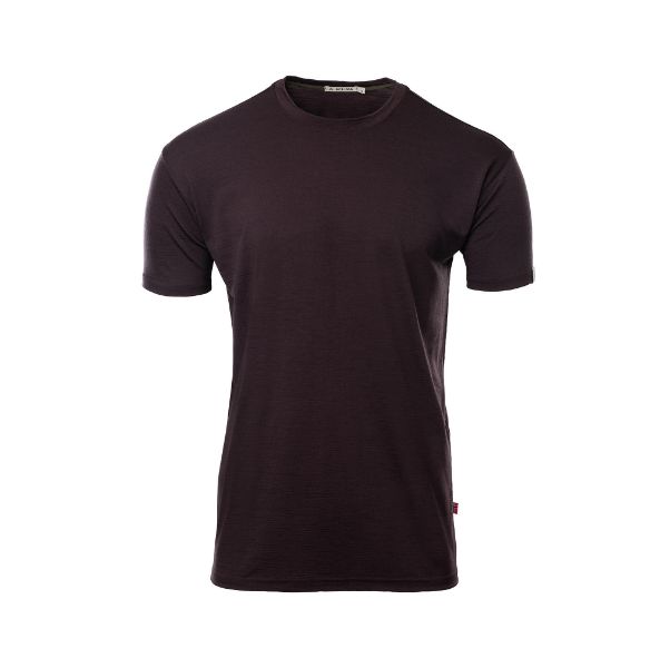 Aclima LightWool 180 Classic Tee  Chocolate Plum