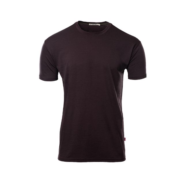 Aclima LightWool 180 Classic Tee  Chocolate Plum