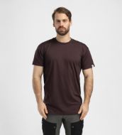 Aclima LightWool 180 Classic Tee  Chocolate Plum