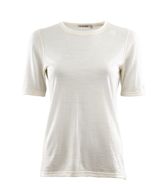 Aclima LightWool 140 Undershirt Tee Womens Natural