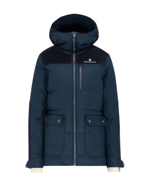 Amundsen Groomer Jacket Womens Faded Navy