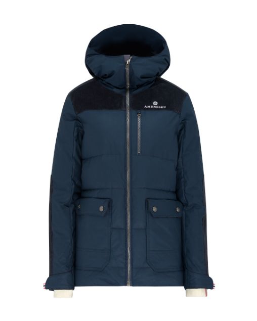 Amundsen Groomer Jacket Womens Faded Navy