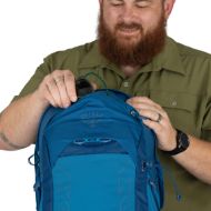 Osprey Talon 22 Scoria Blue Night Shift