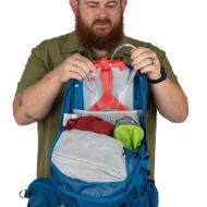 Osprey Talon 22 Scoria Blue Night Shift
