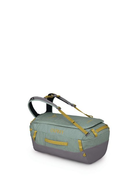 Osprey Transporter Duffel 40 Frosty Mint Soundwave Grey 