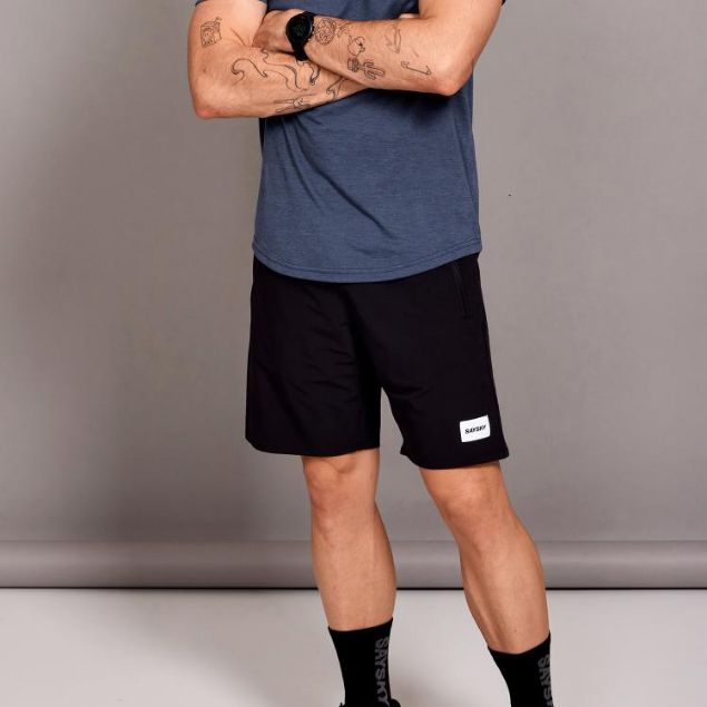 Saysky Motion Shorts 8'' Black