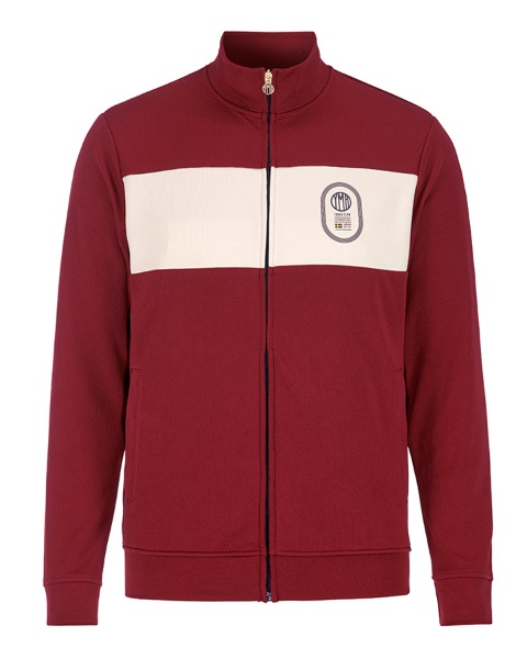 YMR Stadion Track Jacket Burgundy