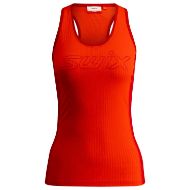 Swix RaceX Light Singlet Womens Fiery Red/Swix Red