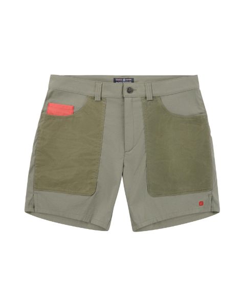 Amundsen 7Incher Field Shorts Blue Surf/Olive Ash