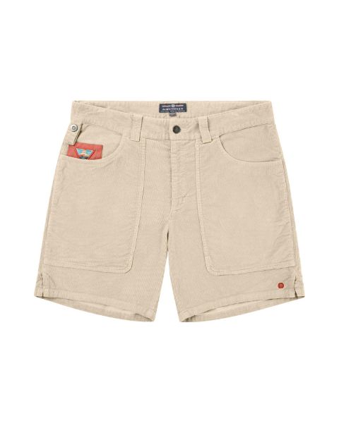 Amundsen 7Incher Cord G. Dyed Shorts Warm Sand
