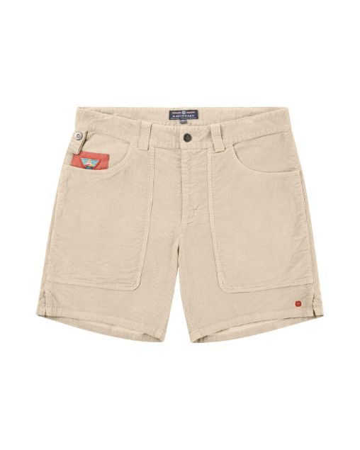 Amundsen 7Incher Cord G. Dyed Shorts Warm Sand