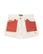 Amundsen 5Incher Field Shorts Womens Offwhite/Terra Red